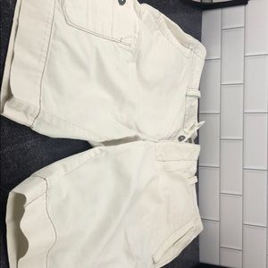 Banana republic white shorts, waist 30
